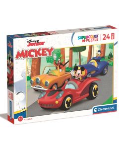 Puzzle 24 elementy Maxi Supercolor Disney Mickey 24229 Clementoni