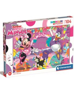 Puzzle 104 elementy Supercolor Disney Myszka Minnie 25735 Clementoni