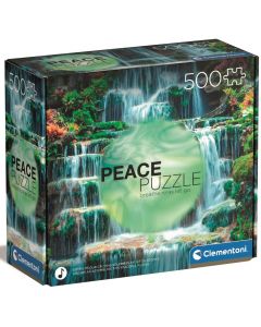 Puzzle 500 elementów Peace Collection The Flow 35117 Clementoni