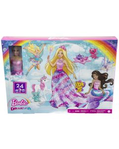 Barbie Dreamtopia Kalendarz adwentowy Kraina fantazji HGM66 Mattel