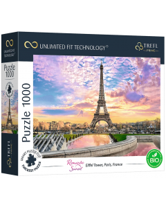 Puzzle 1000 elementów UFT Wieża Eiffla Paryż 10693 Trefl