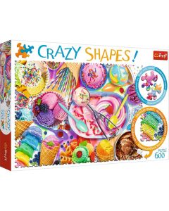 Puzzle 600 elementów Crazy Shapes Słodkie marzenie 11119 Trefl