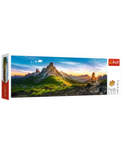 Puzzle 1000 elementów Panorama Passo di Giau Dolomity 29038 Trefl