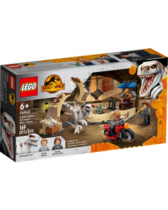Atrociraptor: pościg na motocyklu 76945 Lego Jurassic World