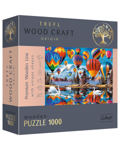 Puzzle drewniane 1000 elementów Kolorowe balony 20143 Trefl