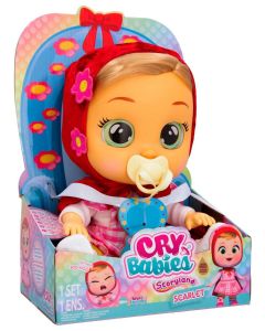 Lalka bobas Cry Babies Storyland Scarlet Czerwony Kapturek 81949 TM Toys
