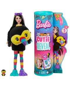 Barbie Cutie Reveal Dżungla Lalka Tukan HKR00 Mattel