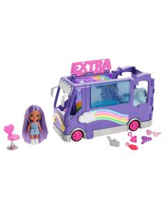 Lalka Barbie Extra Mini Minis Miniautobus koncertowy HKF84 Mattel