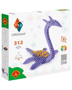 Zestaw kreatywny Origami 3D - Plezjozaur 2575 Alexander