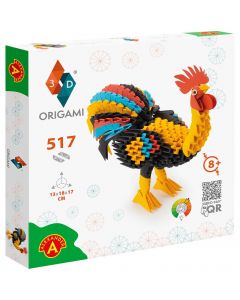 Zestaw kreatywny Origami 3D - Kogut 2574 Alexander