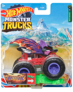 Hot Wheels Monster Trucks Pojazd 1:64 Battitude HCP38 Mattel