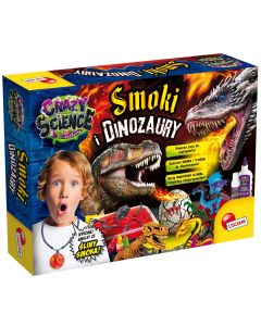 Crazy Science Smoki i dinozaury 304-PL89390 Lisciani