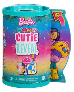 Barbie Cutie Reveal Dżungla Lalka Chelsea Tukan HKR16 Mattel