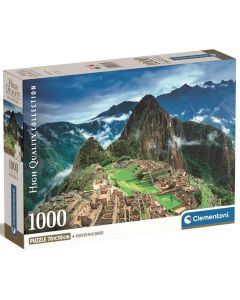 Puzzle 1000 elementów HQ Compact Machu Picchu 39770 Clementoni