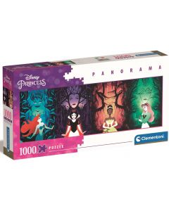 Puzzle 1000 elementów Panorama Disney Princess 39722 Clementoni