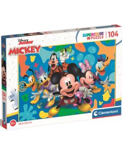 Puzzle 104 elementy Disney Myszka Miki Mickey Mouse i Przyjaciele 25745 Clementoni
