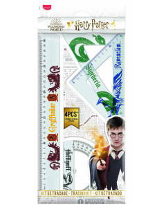 Zestaw geometryczny 4 elementy Harry Potter 981765 Maped