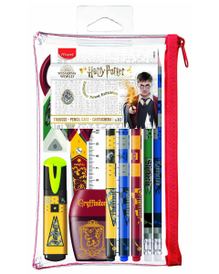 Zestaw 10 artykułów szkolnych Harry Potter w saszetce 899793 Maped