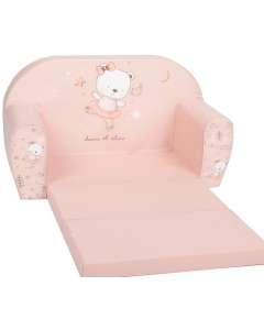 Mini sofa Różowy Miś