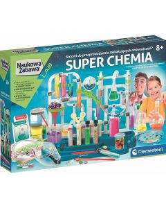 Naukowa zabawa Super Chemia 50805 Clementoni