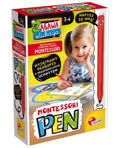 Montessori Pen Długopis z 32 tabliczkami 304-PL97203 Lisciani