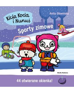 Kicia Kocia i Nunuś. Sporty zimowe Oprawa Twarda Wydanie 2023