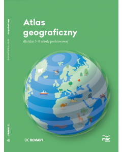Atlas geograficzny dla klas 5-8 szkoły podstawowej Nowość 2023