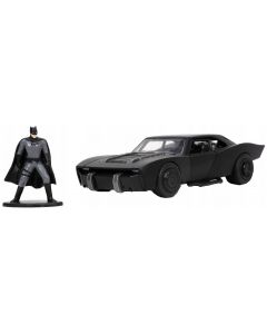 Auto metalowe Batmobile Batman 1:32 z figurką w szarym stroju 253213006 Jada