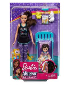 Lalka Barbie Skipper Czas na sen GHV88 Mattel