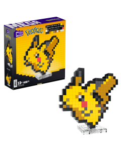 Mega Pokemon Pixel Pikachu do zbudowania HTH74 Mattel