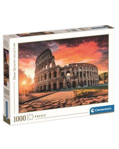 Puzzle 1000 elementów HQ Rzymski zachód Słońca 39822 Clementoni
