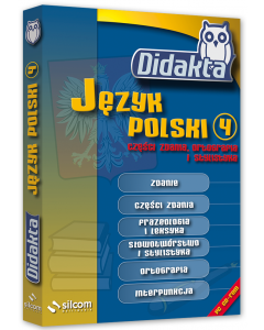 Didakta - Język polski 4 - Części zdania, ortografia