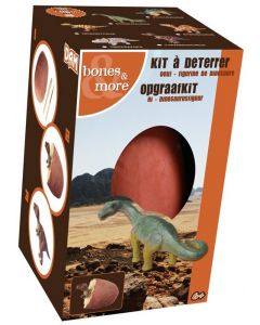 Duża figurka dinozaura Wykopalisko z jajka 10 cm 6146556 Bones&More