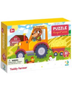 Puzzle profesje Farmer Teddy 30 elementów DOP300371 Dodo