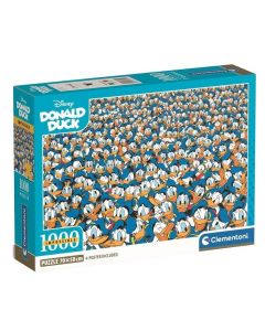 Puzzle 1000 elementów Impossible Compact Kaczor Donald 39799 Clementoni