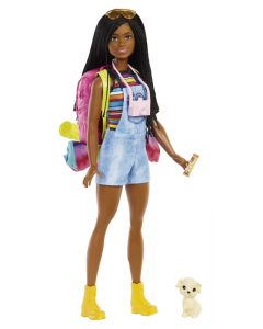 Lalka Barbie Brooklyn na kempingu HDF74 Mattel