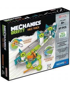 Klocki magnetyczne Mechanics Gravity RE Race Track 67 elementów G760 Geomag