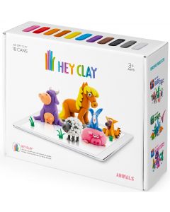 Hey Clay. Masa plastyczna Zwierzęta HCLSE002 TM Toys