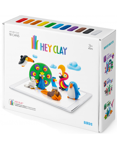 Hey Clay. Masa plastyczna Ptaki HCLSE003 TM Toys