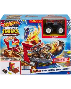 Hot Wheels Monster Trucks Arena Smashers 5 Alarm HNB90 Mattel