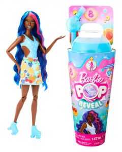 Barbie Pop Reveal Lalka Owocowy sok Pomarańcza HNW42 Mattel