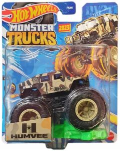Hot Wheels Monster Trucks Humvee 1:64 Mattel