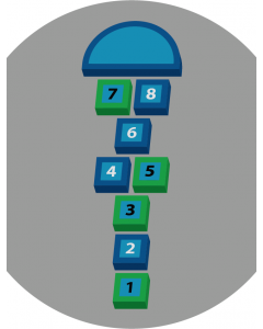Gra korytarzowa - Klasy niebieskie wersja 1
