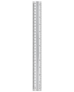 Linijka aluminiowa 30 cm YNT Interdruk