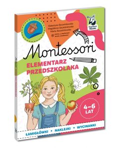 Montessori Elementarz przedszkolaka 4-6 lat Kapitan Nauka