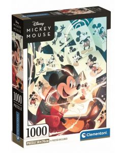 Puzzle 1000 elementów Disney Myszka Miki Mickey 39811 Clementoni