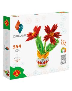 Zestaw kreatywny Origami 3D - Kwiaty 2553 Alexander