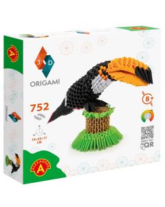 Zestaw kreatywne Origami 3D - Tukan 2558 Alexander