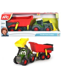  ABC Happy Fendt traktor z przyczepą 65cm 204119000 Dickie Toys
