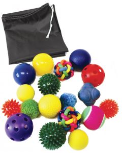 Piłki sensoryczne 20 sztuk